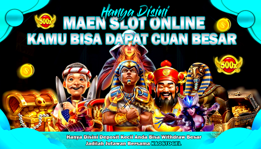 KAOSTOGEL: Situs Slot Online Dana dan Link Resmi Slot Demo Paling Gacor